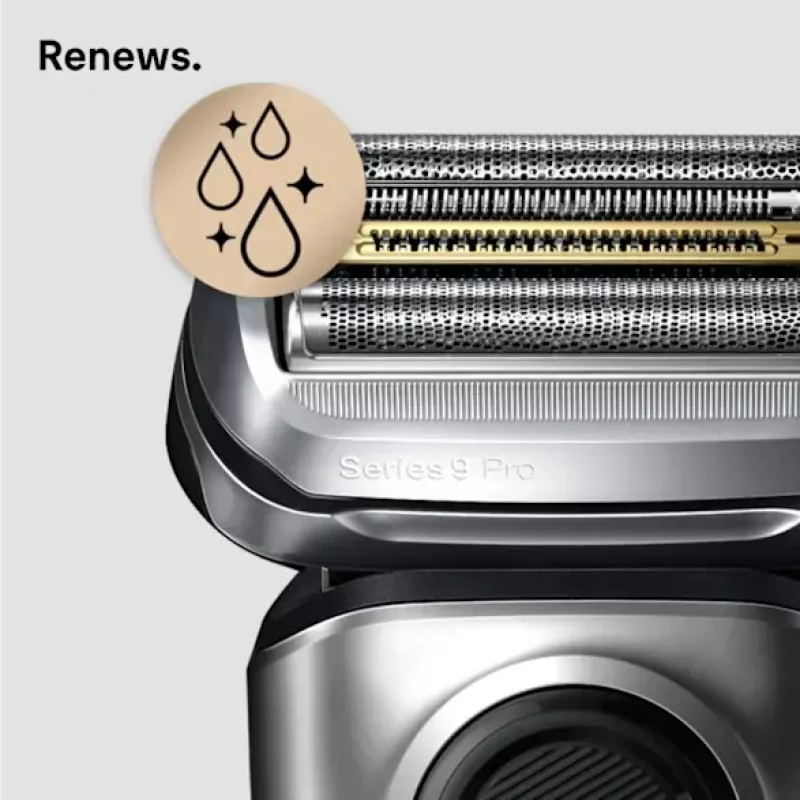 Valymo kasetė BRAUN 3in1 ShaveCare 8 vnt. (mėlyna) Braun skustuvams