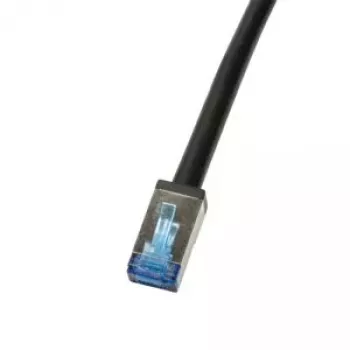 Tinklo laidas LogiLink CQ7063S RJ-45 Cat6a 3 m juodas
