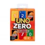 Kortų žaidimas MATTEL UNO Zero – atsikratymo kortų žaidimas, nuo 7 metų, su kalade ir rezultatų lentele
