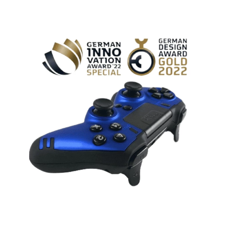 Steelplay JVAMUL00153 Žaidimų pultas Mėlynas RF Belaidis Analoginis / Skaitmeninis PC, PlayStation 4, PlayStation 3