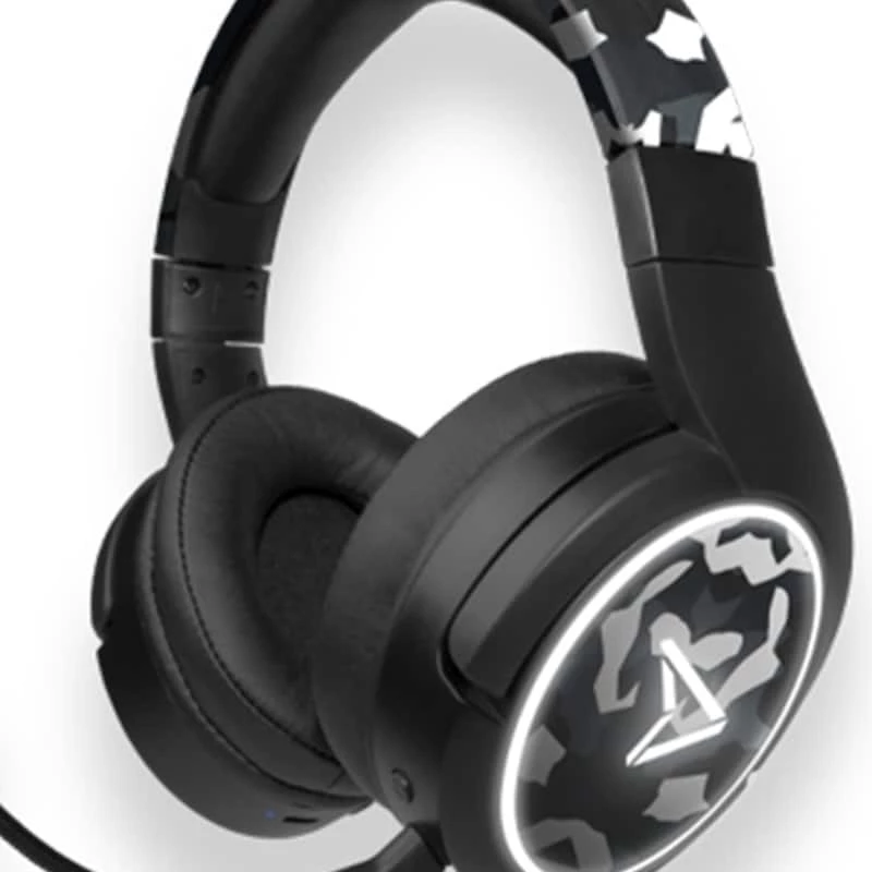 Steelplay Bluetooth ausinės - Impulse Camo (Multi), laidinės ir belaidės, 20-20000 Hz, žaidimams, 305 g, juodos, kamufliažinės