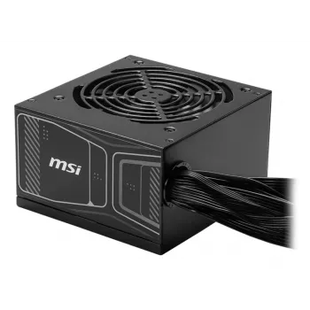 Maitinimo blokas MSI MAG A850GN 850 W ATX 20+4 pin, 80 PLUS Gold, ne modulinis, 120 mm ventiliatorius, juodas