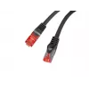 LANBERG Cat6 F/UTP (FTP) tinklo kabelis, RJ-45–RJ-45, 1,5 m, juodas