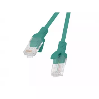 Tinklo kabelis Lanberg PCU6-10CC-0050-G RJ-45 Cat6 0,5 m Žalia