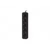 Prailginimo laidas Lanberg PS0-05F-0150-BK 1,5 m 5 kištukinių lizdų Juodas