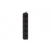 Prailginimo laidas Lanberg PS0-05F-0150-BK 1,5 m 5 kištukinių lizdų Juodas