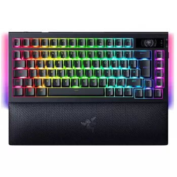Razer BlackWidow V4 Pro Belaidė žaidimų klaviatūra USB RF Bluetooth QWERTY US Juoda