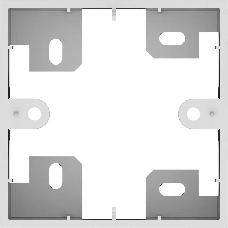 VISION TC3 BACKBOX1G balta 1-grupių elektros dėžutė