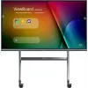 Viewsonic VB-STND-009 mobilus stovas ženklų ekranams 2,67 m (105 col.) Juoda, Sidabrinė