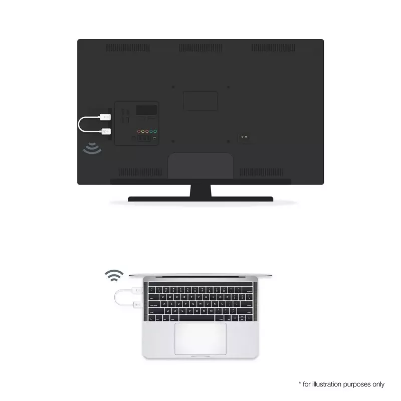 Belaidis HDMI siųstuvas Optoma WHD211 Baltas 60g