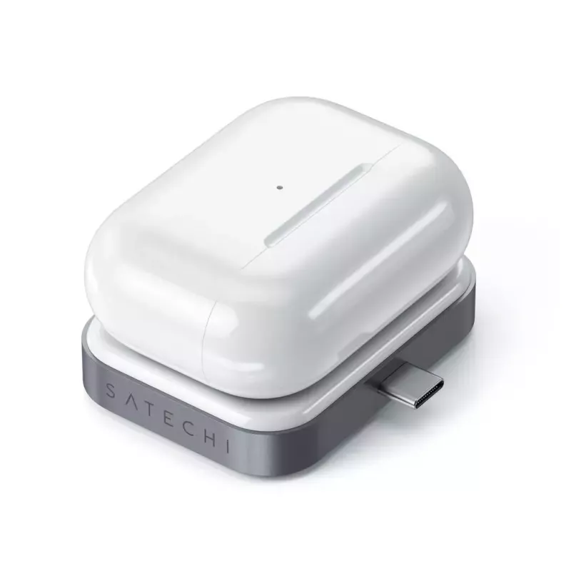Belaidis įkroviklis ausinėms Satechi ST-TCWCDM USB-C 5 W baltas