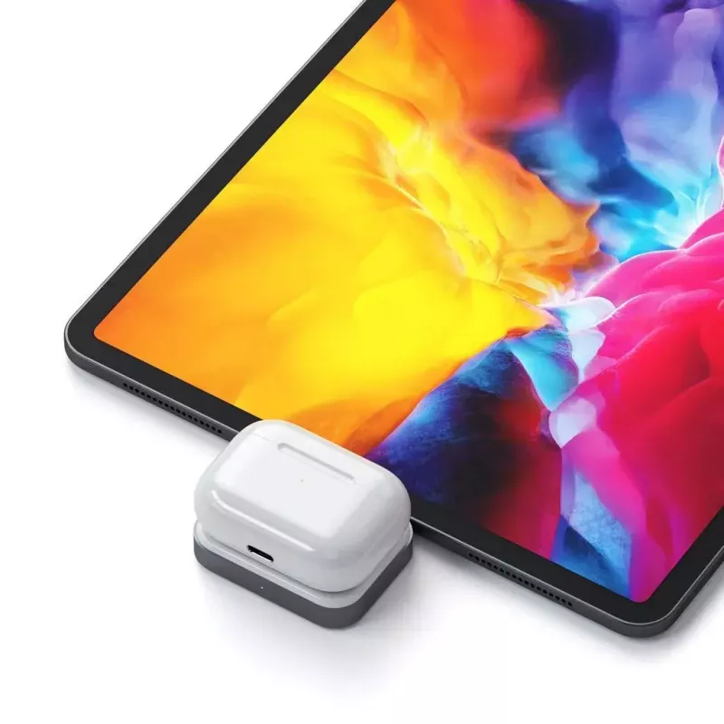 Belaidis įkroviklis ausinėms Satechi ST-TCWCDM USB-C 5 W baltas