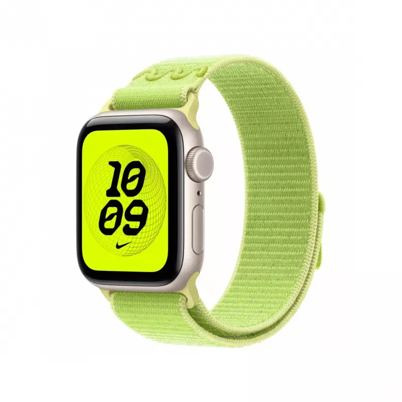 Apple Nike Sport Loop MGCN4ZM/A žalias nailoninis 40 mm laikrodžio dirželis