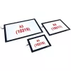 Vieno nuotraukų rėmelio rinkinys Reflecta LED Light Pad A4 Super Slim Juodas 31x21 cm