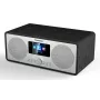 Nešiojamas radijas Panasonic RF-D40EG-K – skaitmeninis imtuvas, FM 87.5–108 MHz, 6 W RMS, LCD 2,4 colio, Wi-Fi/Wi-Fi 4, išorinė antena, juodas