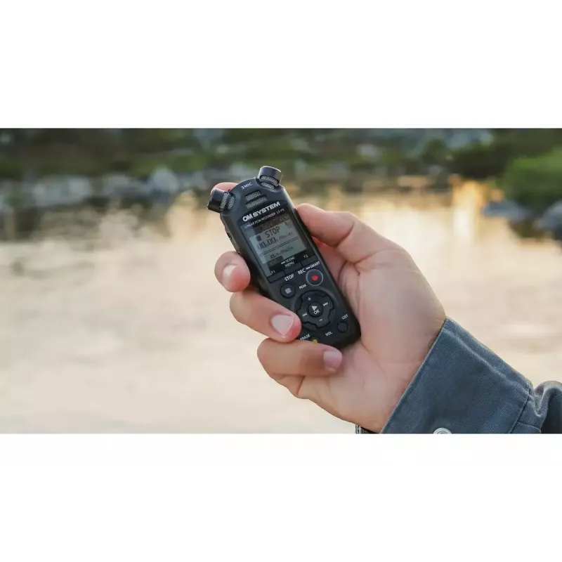 Diktofonas OLYMPUS LS-P5 rinkinys – 24 bitų garso įrašymas, 8 GB vidinė atmintis