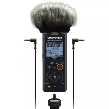 Diktofonas OLYMPUS LS-P5 rinkinys – 24 bitų garso įrašymas, 8 GB vidinė atmintis