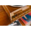 Puskiečio pavaros vinilinis grotuvas Lenco LS-55WA Wood Semi Automatic USB Bluetooth