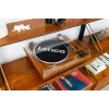 Puskiečio pavaros vinilinis grotuvas Lenco LS-55WA Wood Semi Automatic USB Bluetooth