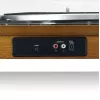 Puskiečio pavaros vinilinis grotuvas Lenco LS-55WA Wood Semi Automatic USB Bluetooth