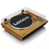 Puskiečio pavaros vinilinis grotuvas Lenco LS-55WA Wood Semi Automatic USB Bluetooth