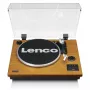 Puskiečio pavaros vinilinis grotuvas Lenco LS-55WA Wood Semi Automatic USB Bluetooth