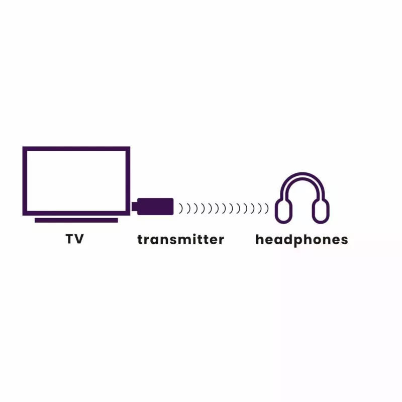 Bluetooth garso siųstuvas Marmitek BoomBoom 50 3,5 mm 30 m juodas