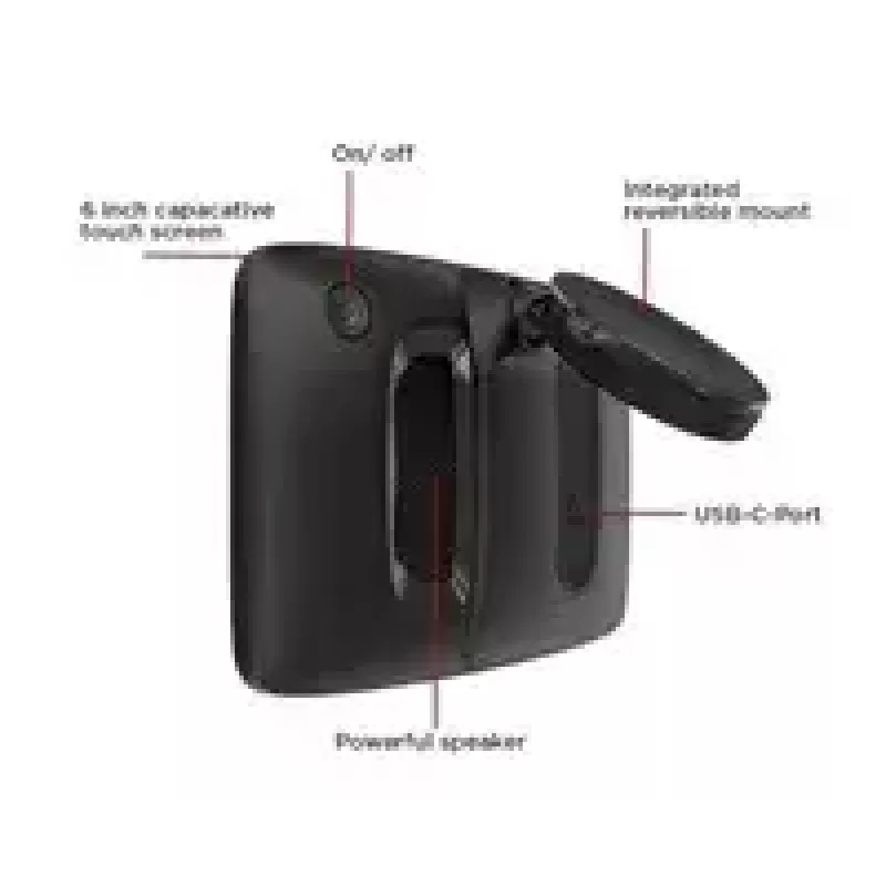 GPS navigatorius TOMTOM Go Camper Tour 6 (2nd Generation) – nešiojama navigacija kemperiams ir furgonams