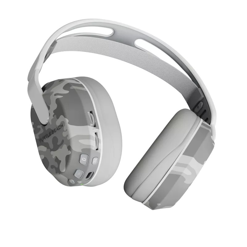 Turtle Beach Stealth 500 Arctic Camo belaidės žaidimų ausinės PS5, PS4, PC ir mobiliesiems