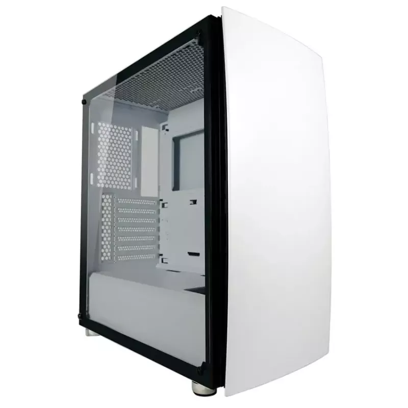 Kompiuterio korpusas LC-Power Gaming 713W Midi Tower Baltas