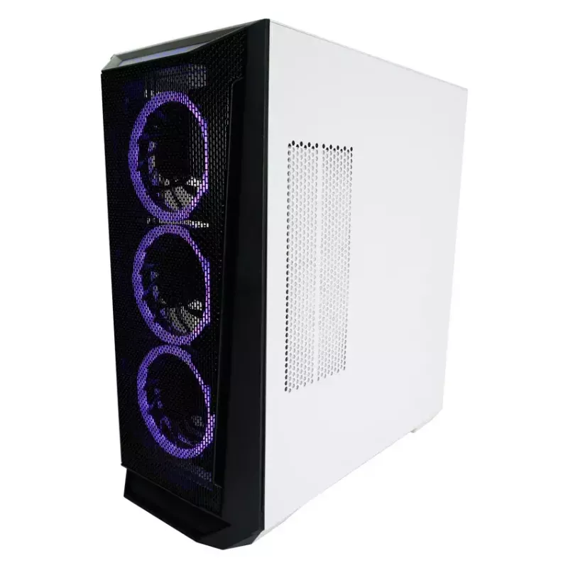 Korpusas LC-Power Holo-1_X Midi Tower baltas