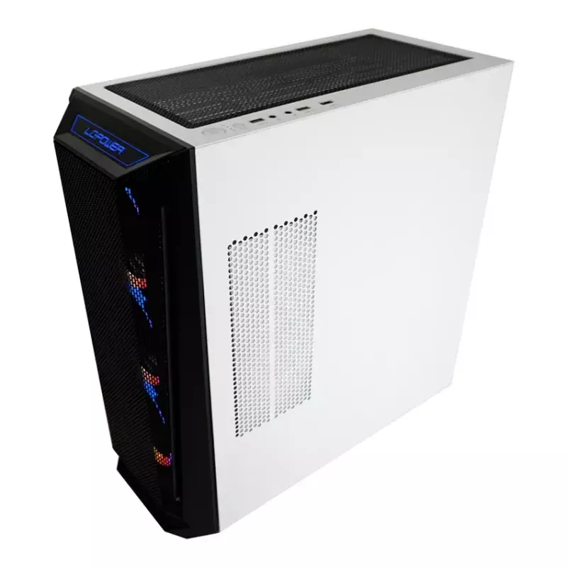 Korpusas LC-Power Holo-1_X Midi Tower baltas