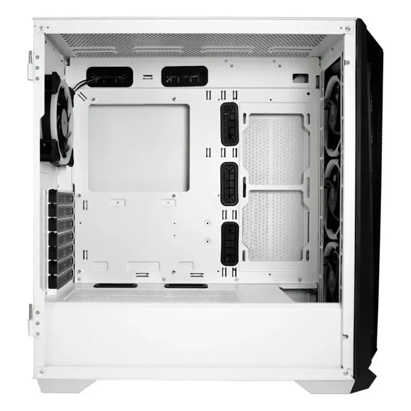 Korpusas LC-Power Holo-1_X Midi Tower baltas