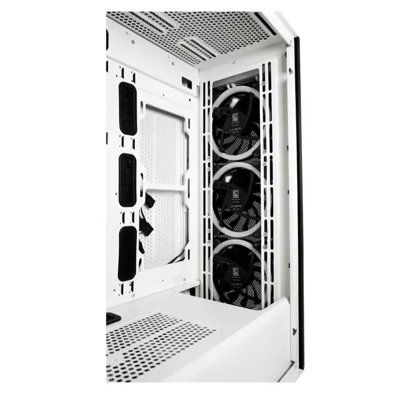 Korpusas LC-Power Holo-1_X Midi Tower baltas