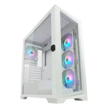 PC korpusas LC-Power LC-7041B-ON Midi Tower Baltas