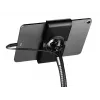 Stovas planšetei Durable 894501 juodas metalinis plastikinis 360° sukimas