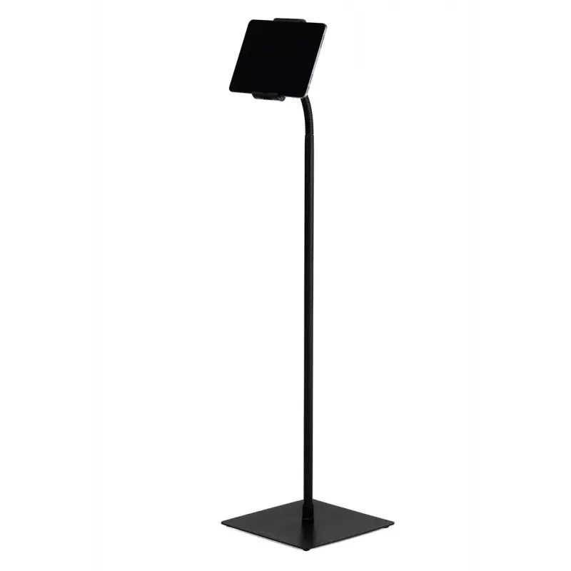 Stovas planšetei Durable 894501 juodas metalinis plastikinis 360° sukimas