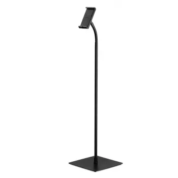 Stovas planšetei Durable 894501 juodas metalinis plastikinis 360° sukimas