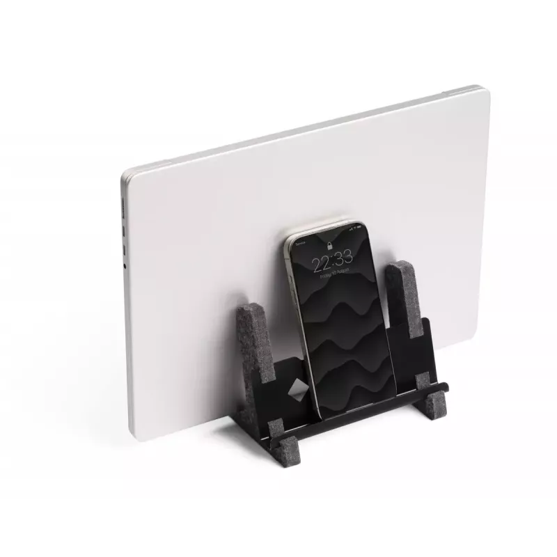 Stovas nešiojamam kompiuteriui Durable Effect 43,2 cm antracitas metalas plastikas