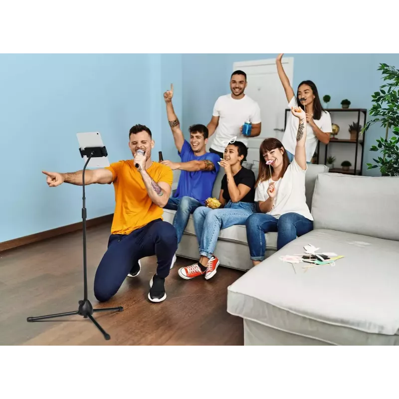 Aktyvus laikiklis Durable TWIST 894201 mobiliesiems telefonams, išmaniesiems telefonams, planšetėms, juodos spalvos