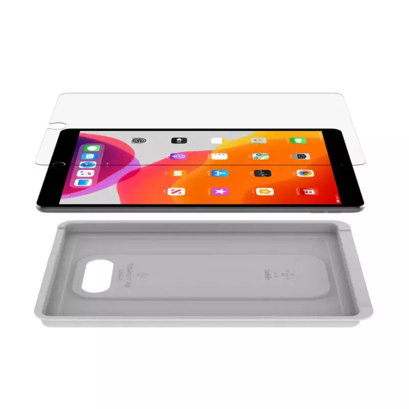 Belkin ScreenForce OVI002ZZ apsauginis grūdintas stiklas 10,2 colio iPad (7/8/9 kartos) ir iPad Air (2019)