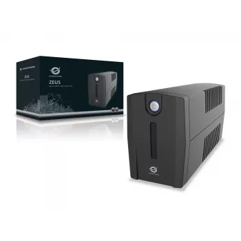 Conceptronic ZEUS 650VA 360W UPS, kištukinis lizdas, linijinis-interaktyvus
