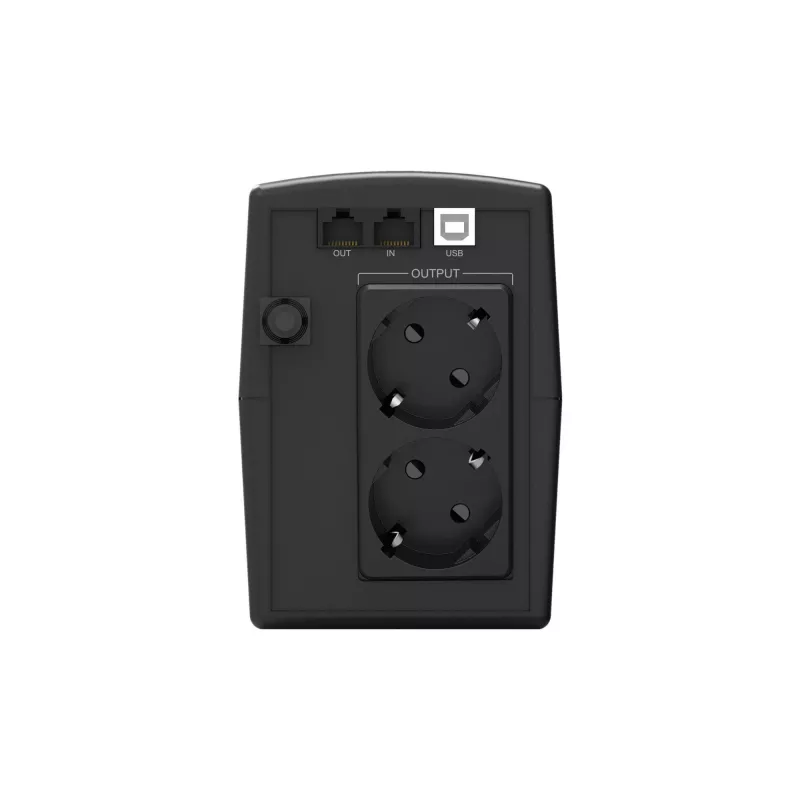 Conceptronic ZEUS 850VA 480W nepertraukiamo maitinimo šaltinis, Schuko lizdas, linijinis-interaktyvus, 0,85 kVA, 480 W