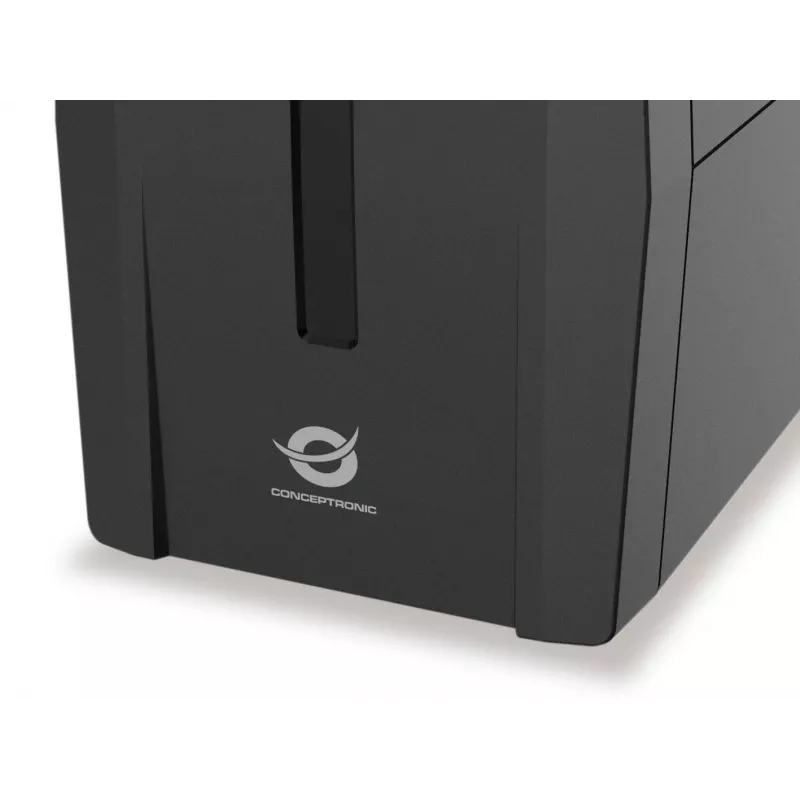 Conceptronic ZEUS 850VA 480W nepertraukiamo maitinimo šaltinis, Schuko lizdas, linijinis-interaktyvus, 0,85 kVA, 480 W