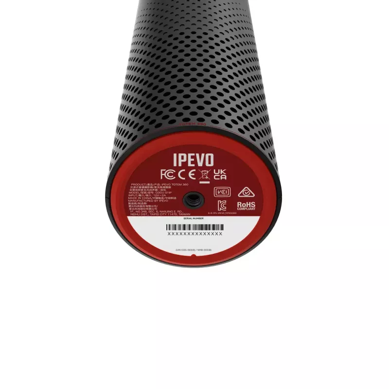 IPEVO TOTEM 360 konferencinė kamera su garsiakalbiu 360° įtraukiantis vaizdas