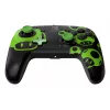 Žaidimų pultas PDP REMATCH Wired Controller 1-Up Glow in the Dark, skirtas Nintendo Switch, USB, 3 m laidas, D-pad, Home mygtukas, juoda/žalia