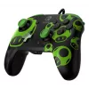Žaidimų pultas PDP REMATCH Wired Controller 1-Up Glow in the Dark, skirtas Nintendo Switch, USB, 3 m laidas, D-pad, Home mygtukas, juoda/žalia