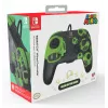Žaidimų pultas PDP REMATCH Wired Controller 1-Up Glow in the Dark, skirtas Nintendo Switch, USB, 3 m laidas, D-pad, Home mygtukas, juoda/žalia