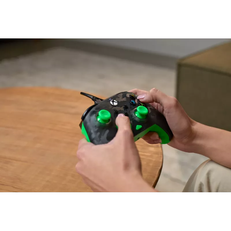 Žaidimų pultas Turtle Beach Rematch Core juodas žalias pilkas USB laidinis