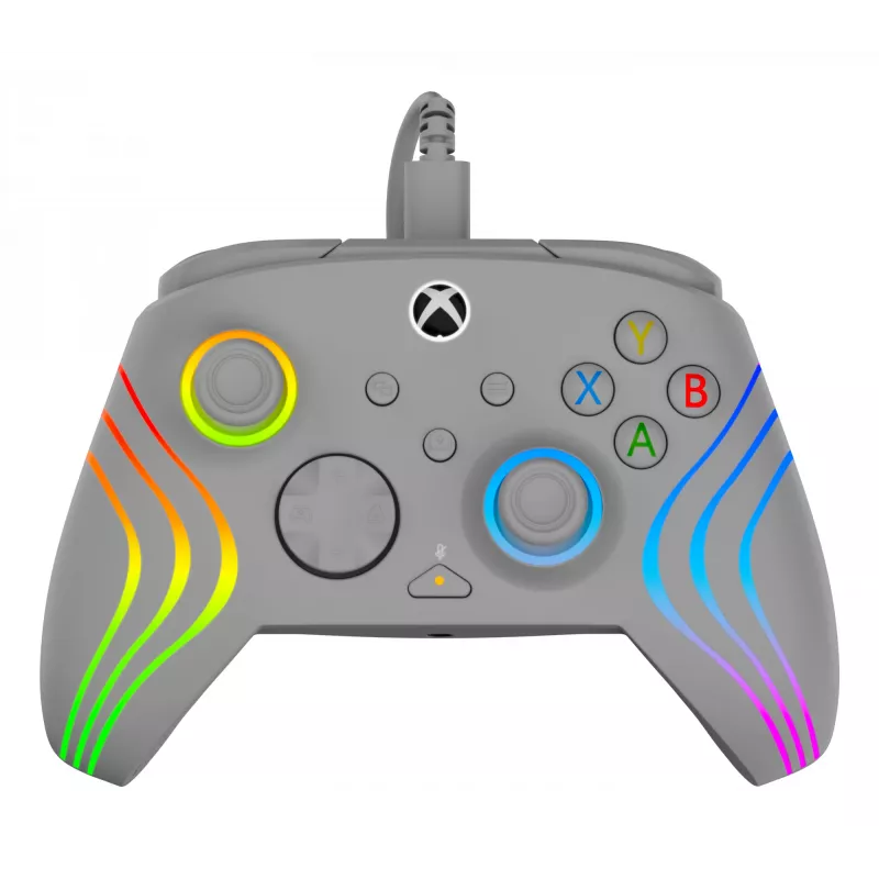 Žaidimų pultas Turtle Beach Afterglow Wave Grey USB, skirtas PC ir Xbox Series